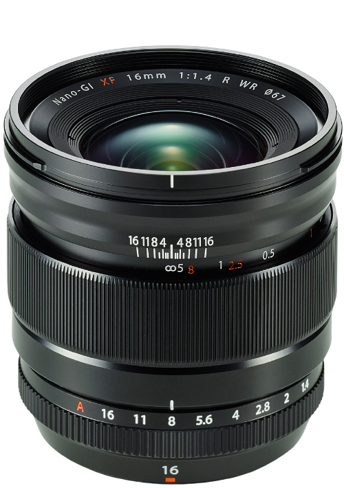 FUJINON XF 16mm F1.4 R WR