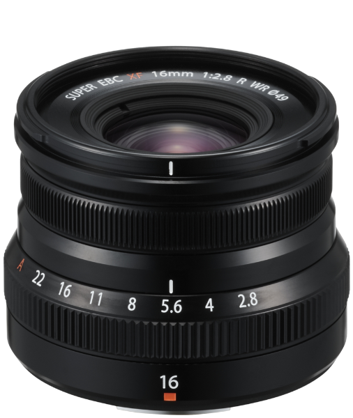 FUJINON XF 16mm F2.8 WR Black