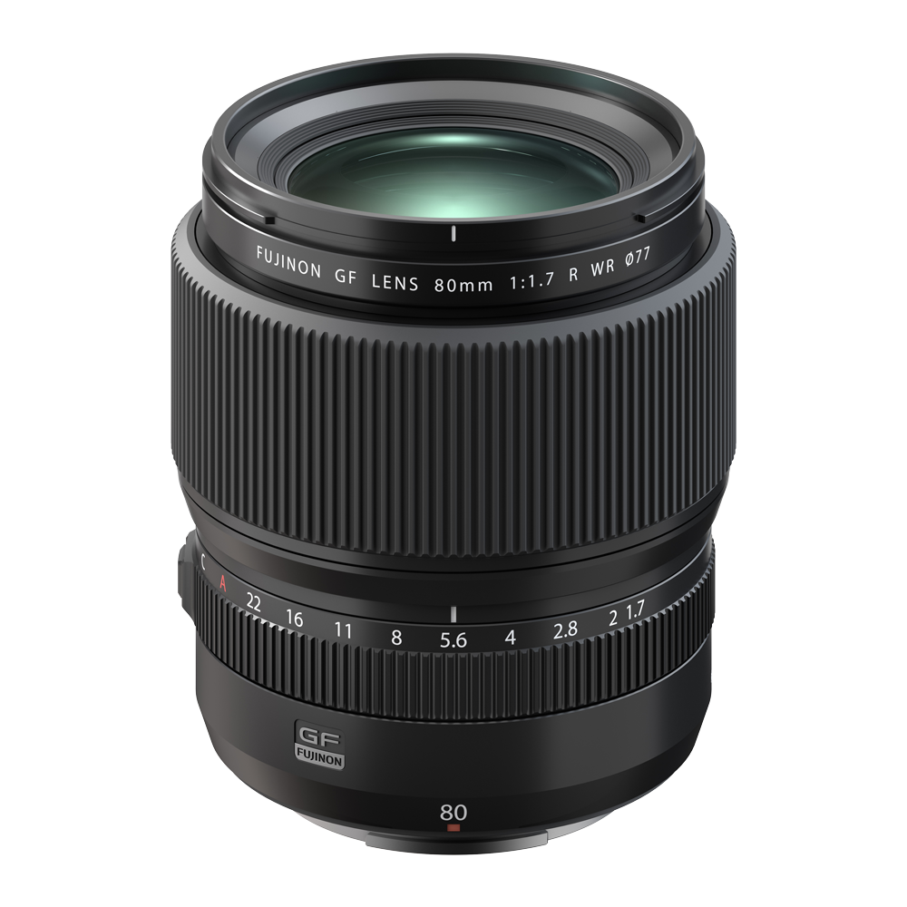 FUJINON GF80mmF1.7 R WR Product Page Image