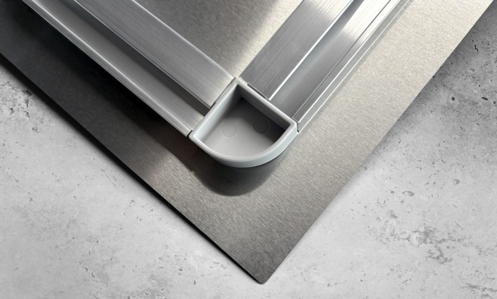 HD Metal Print Detail Back