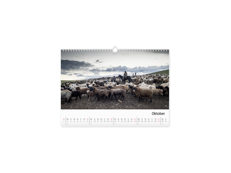 60007997 Wandkalender Digitaldruck A4 quer