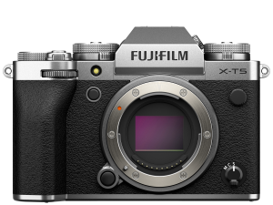 X T5 front CMOS silver