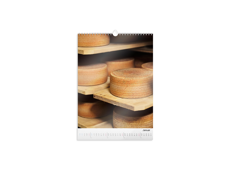 60007995 Wandkalender Digitaldruck A4 hoch de