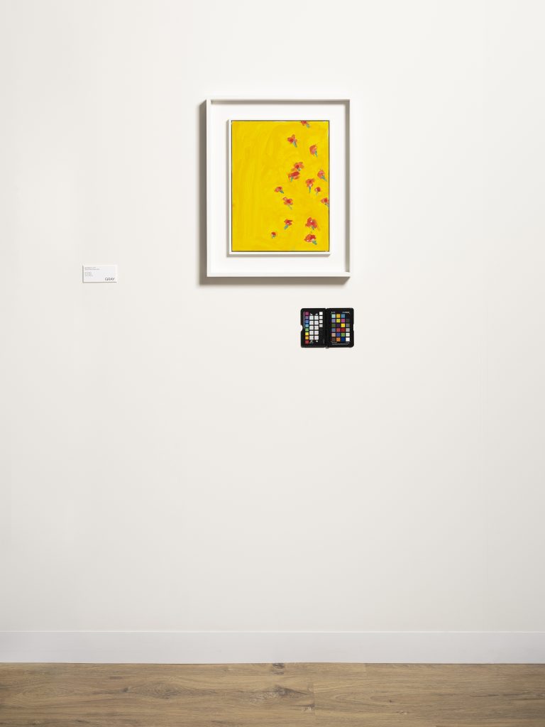 Gray Alex Katz StudyforRedFlowers 008